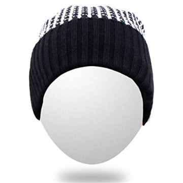 New Design winter warm knitted Bluetooth beanie hat