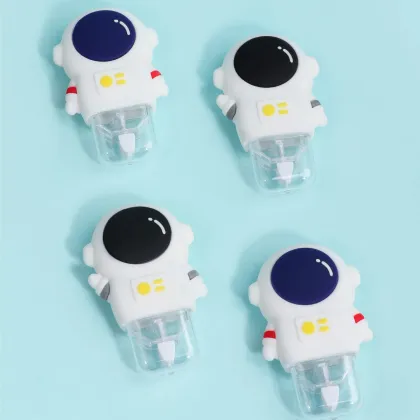 Cute Kawaii Stationery: White Out Correction Tape - Student Friendly, 5mm x 5m, OEM Colors (Black & Blue)