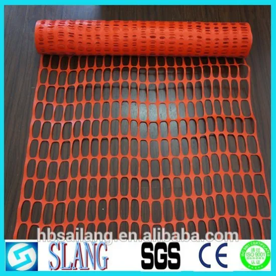 Hot sale orange safety fencing in factory anping