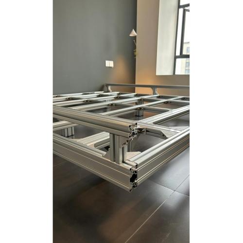 Aluminum profile suspended bed