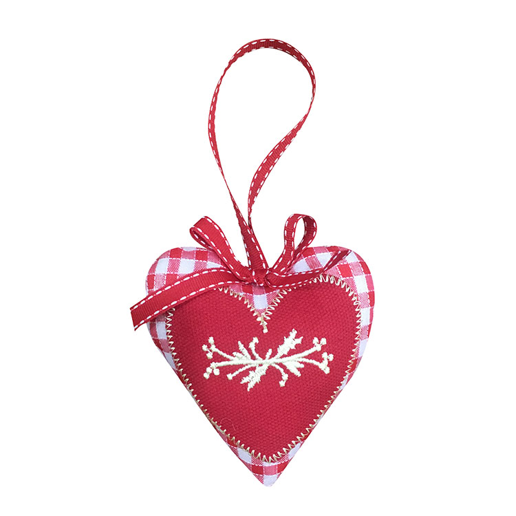 Christmas Heart Shape Hanging Ornaments