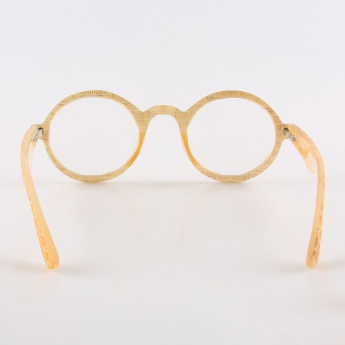 Laser Engraved Buffalo Horn Eyeglass Frames