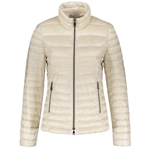 Ladies fake down jacket