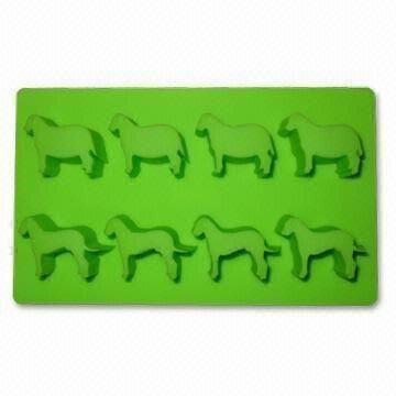 Silicone innocuo Ice Cube Tray, disponibile in vari colori, forme e dimensioni
