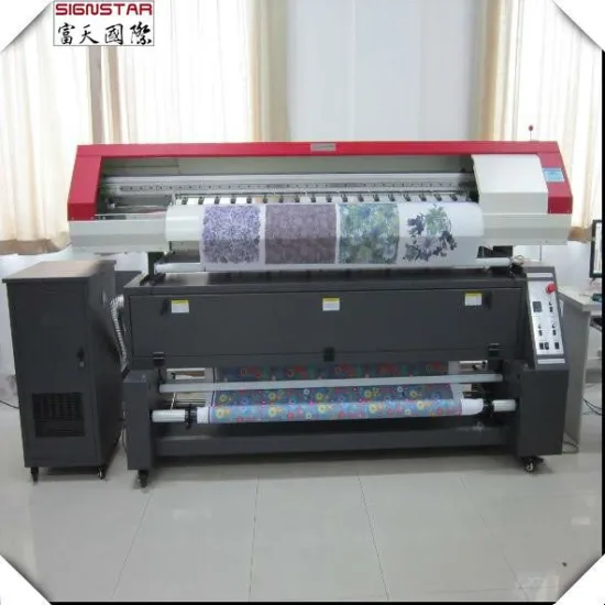 1.8m textile printer with sublimation heater
