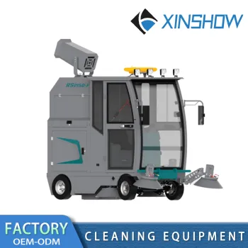 Efficient Fully Enclosed Sweeper for Urban Roads