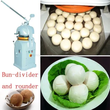 Customizable Bakery Equipment Dough Divider Rounder Dividing Bread Dough Machine