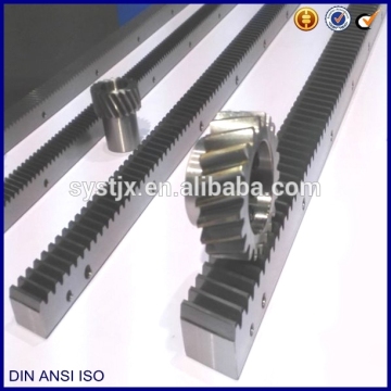 Ground teeth high quality precision rack and pinion