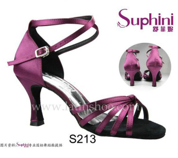 Ballroom Dance Shoes Purple Latin Dance Shoes