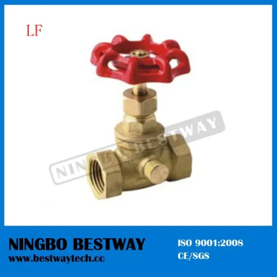 Lead Free Brass Stop Drain Waste Valve