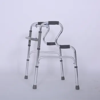 folding Medical adjustable rollator walker