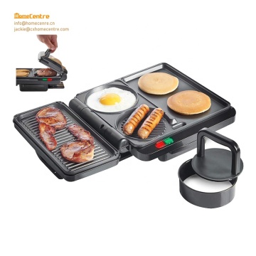 4-in-1 Breakfast Multi-purpose Electric Press Grill: Your All-in-One Cooking Solution