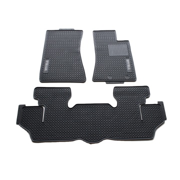 All weather 2D latex material accepted customized logo and color perfect fit non-skid car floor mat fit for MAHINDRA THAR 2020+
