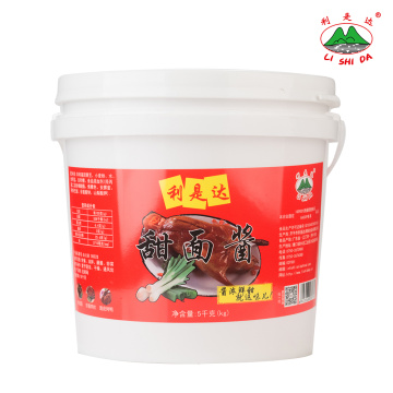 sweet bean sauce 5kg plastic drum