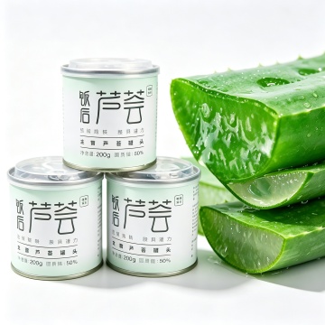 Aloe Vera Cans for Post-Meal Consumption