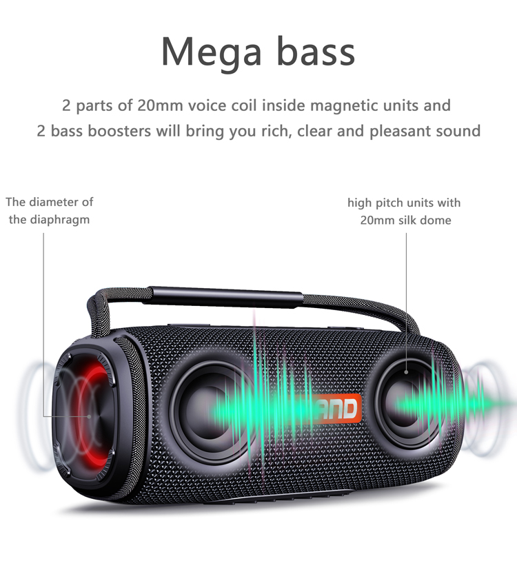 X6 Bluetooth Speaker 5