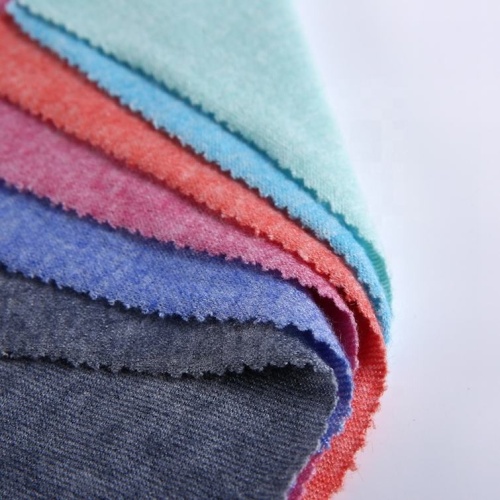 Tekstyles polar Rayon nylon poliestrowy dzianin szczotkowana tkanina
