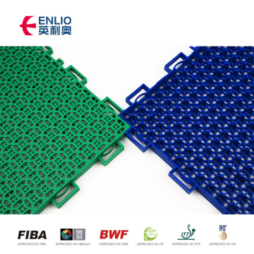 ITF Approved Portable Interlocking Tennis Court Tiles