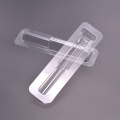 Small blister packaging of syringe