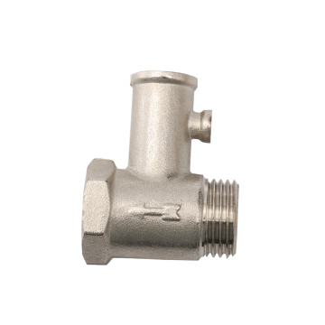 Title: "WNH-2 Solar Water Heater Brass Safety Valve, 1/2 Inch - No Handle Included