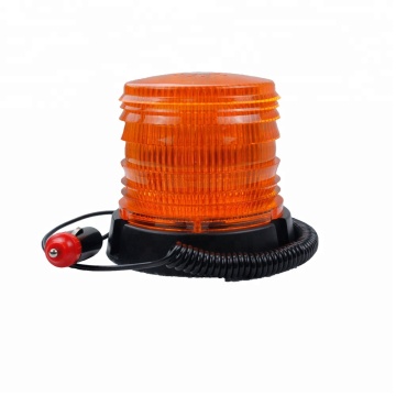 Amber Micro Security Warning LED Beacon Light for Forklift Trucks: 12V/30V Safety Strobe Light
