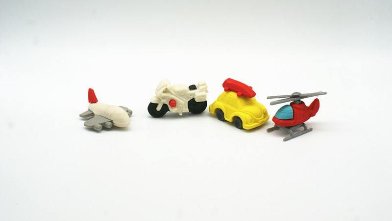 Transportation Eraser Set