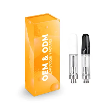 2021 Custom CBD Cartridge Clamshell Magnet Packaging Box
