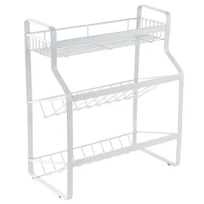 Three-Layer Metal Seasoning Rack