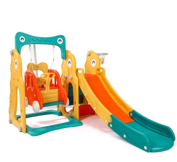 Indoor -Plastikrutsche und Schwung Set für Kinder und Kindergärten