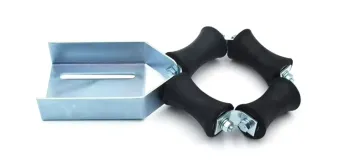 Elevator compensation chain guidance device B1