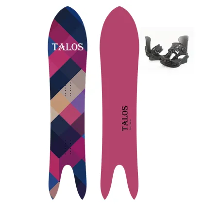 Custom Swallowtail Powder Snowboard