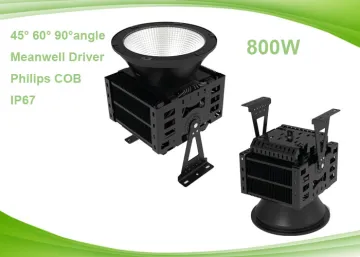 Meanwell Lighting 1000W LED Flood Light Sport Field Tennis Court Gym Led Light Stadium Led