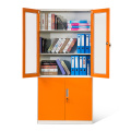 Featheredged Storage Cabinets with Glass Door