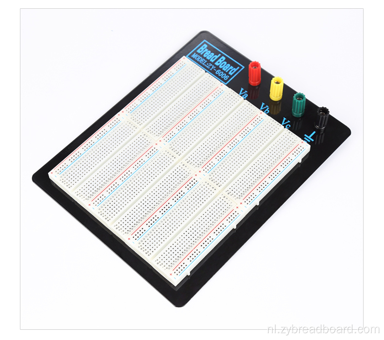 2200 tie-points soldeerloze breadboard elektronische kit