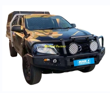 MANx4 Bt50 Steel Front Bumper Bull Bar for Mazda BT-50 2nd Gen 2011-2020