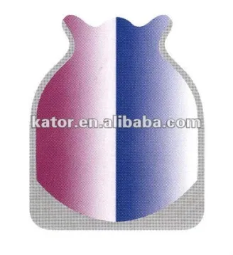 pink blue foldable plastic flower pot