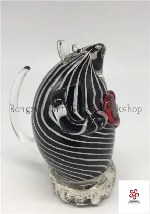 Big Mouse Glass Sculpture