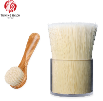 Infant hairbrush nylon filaments