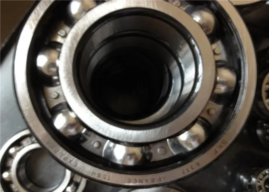 6317 Snap - Ring Pump Deep Groove Ball Bearing Skf P4 / P2 For Radial Load