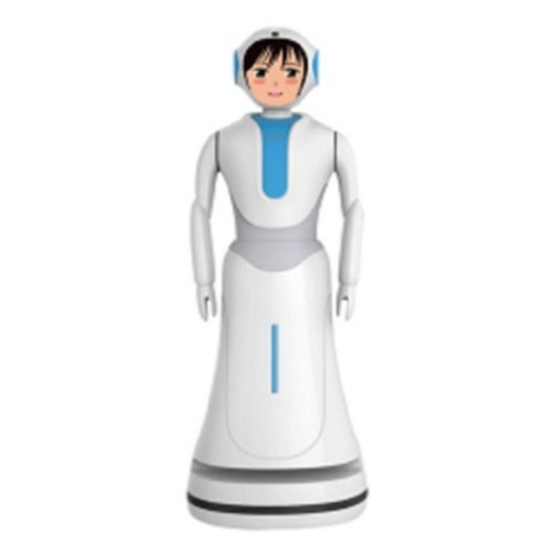Interactive Talking with People Bank Robots