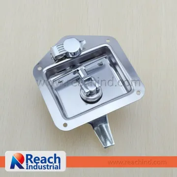 Trailer Door T Paddle Handle Lock with Dustproof-Cap