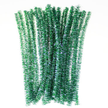 Kids educational toys glitter fuzzy wire stem