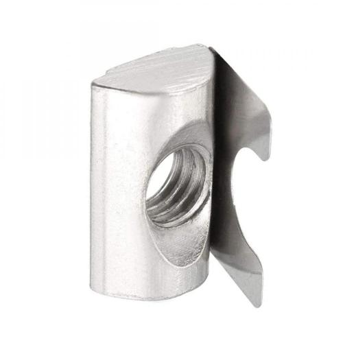 Stainless Nutserts T-shaped spring slot with spring plate nut Supplier