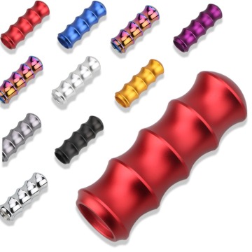 Bourgure de changement de vitesse d'aluminium universel de style bambou pour transmission manuelle