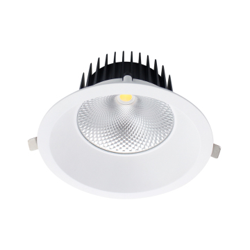 Anti-Glare 30W Dimmable Round COB LED Downlight