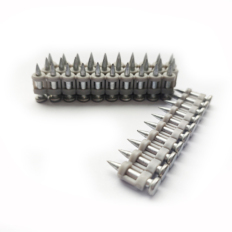 Gray strip gas nails