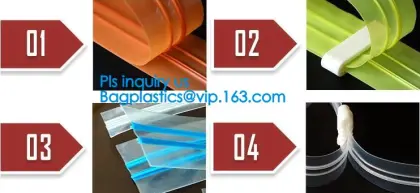 PVC PP PE EVA Magic Zipper, Best Plastic Zipper Puller / Zipper Stopper, PP zippers for bags/pvc zipper without teeth zipper