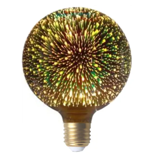 3D Fireworks LED Bulb G95: Illuminating Your Space with Stunning Visual Effects