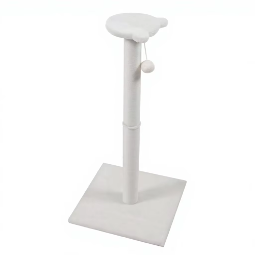 Replaceable Durable Cat Scratcher Pad Wooden Indoor Tree Tower Multi Level Climbing Condo Easy Maintenance Modular Carton