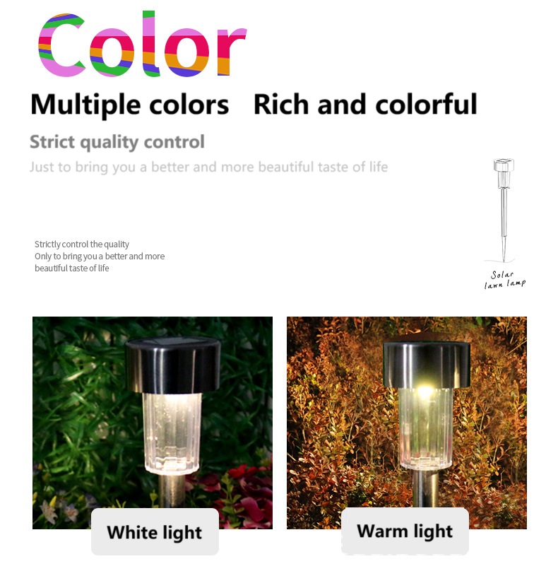 ABS Solar Garden Light